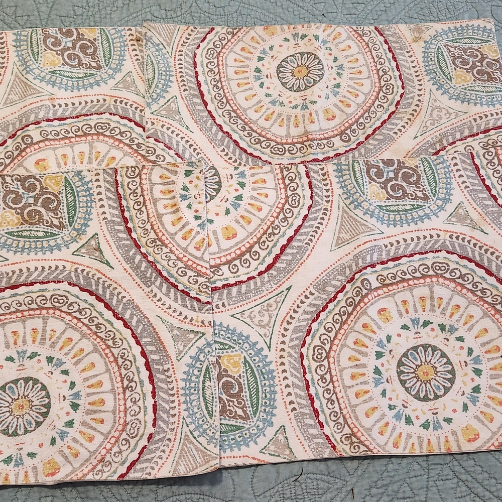 Colorful Mandala Pattern Kitchen Linens